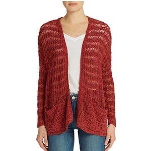 Free People Last Night Striped Cardigan